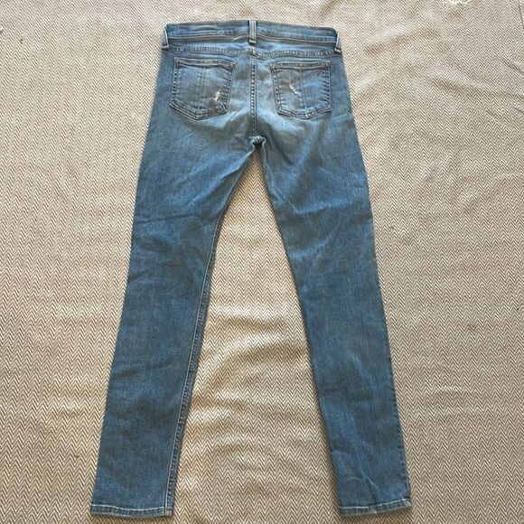 Rag & Bone Capri Distressed Skinny Jean Woman’s Size 26 - Picture 5 of 5